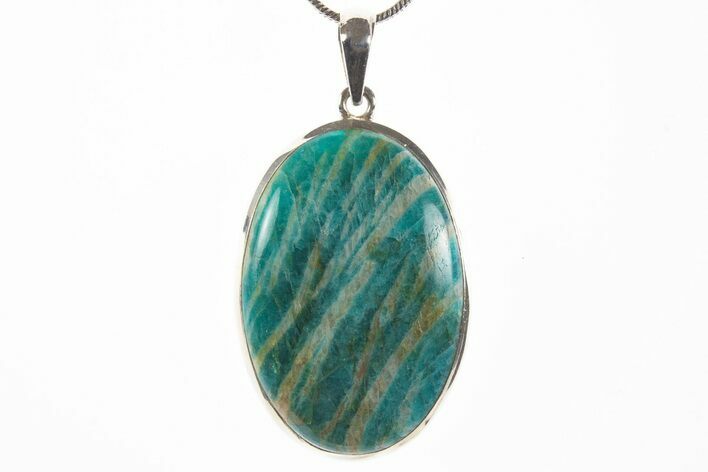 Amazonite Pendant (Necklace) - Sterling Silver #339841
